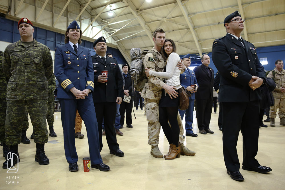  Canadian soldiers return from Afghanistan