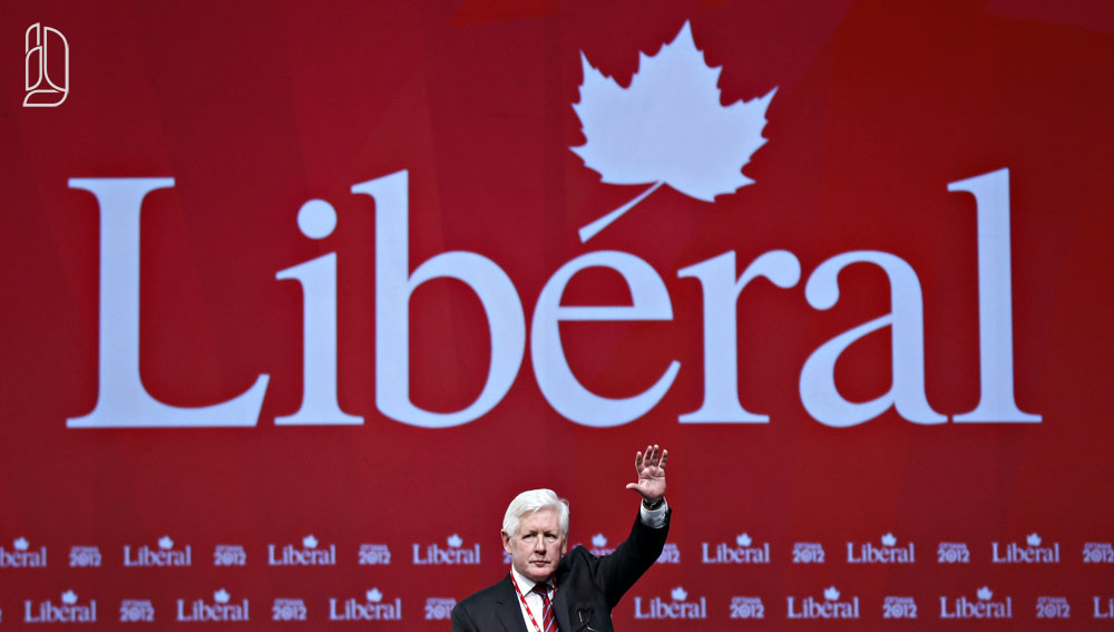 Canada's interim Liberal Leader Rae concludes speech