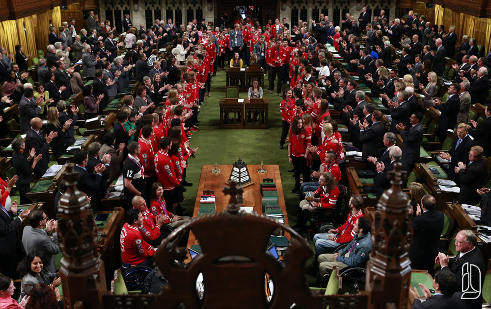 Canadian Olympians and Paralympians are recognized in the House of Commons